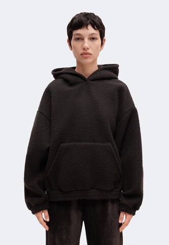 WEEKDAY - Sudadera 'Sadie' en marrón: frente