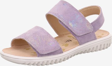 SUPERFIT Sandals 'Sparkle' in Purple: front