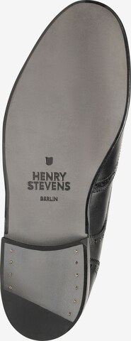 Henry Stevens Lace-Up Shoes 'Jones FBD' in Black