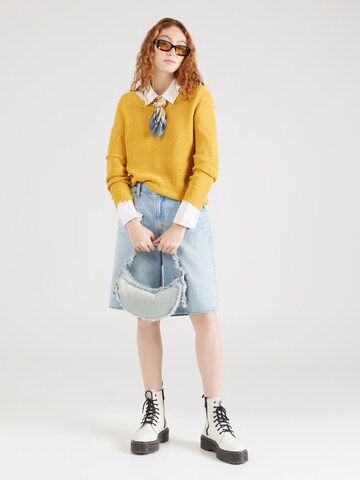 Pullover 'ONLGeena' di ONLY in giallo