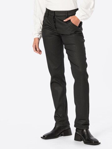 GERRY WEBER Regular Broek in Zwart: voorkant