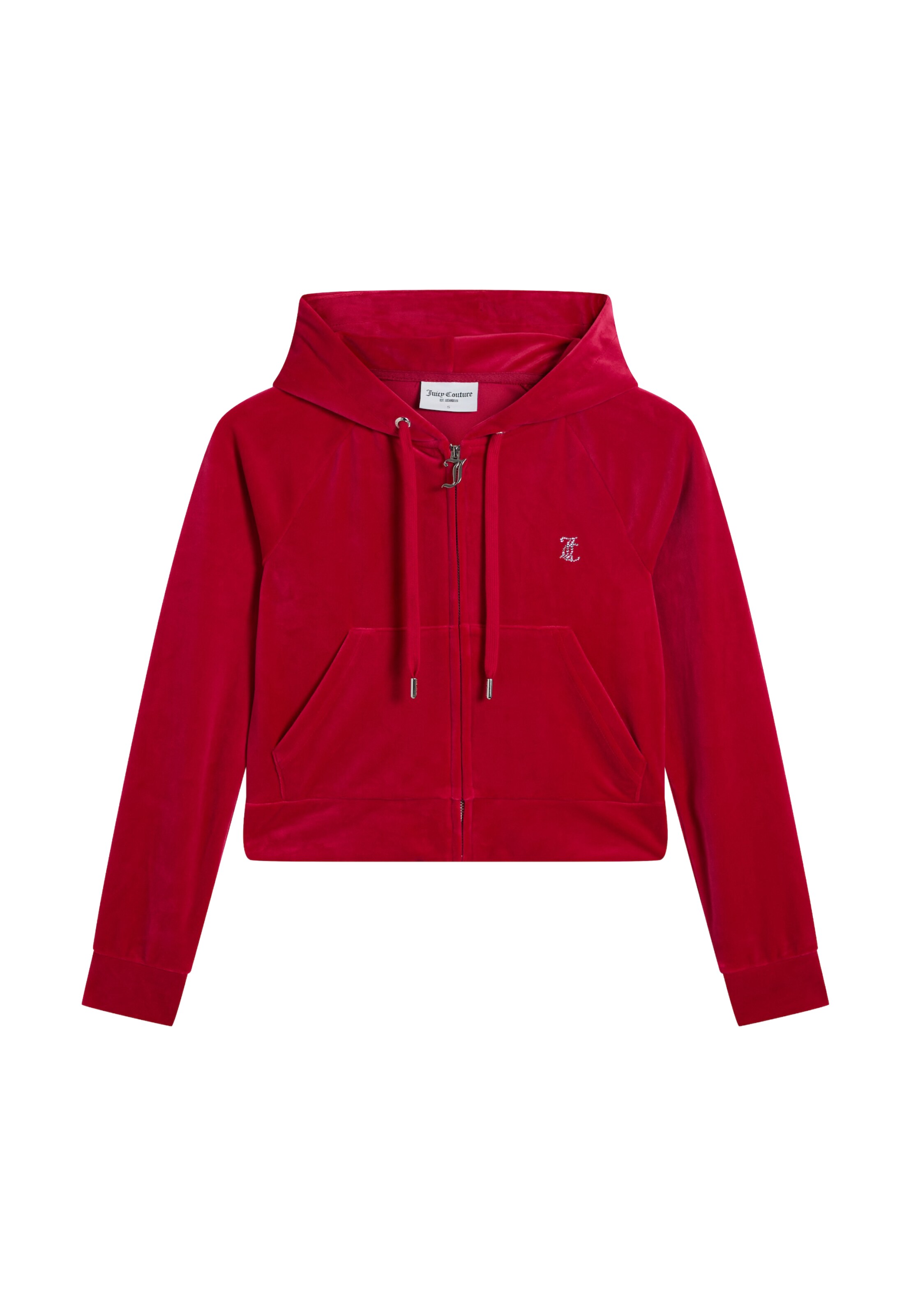 Giacca di felpa 'MADISON' di Juicy Couture in rosso: frontale