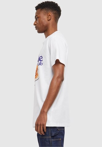 T-Shirt 'Pancake' Mister Tee en blanc