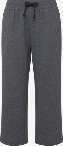 Ulla Popken Loosefit Hose in Grau: predná strana