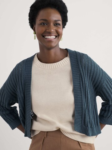 Seasalt Cornwall Cardigan 'Tinners Way' i grøn