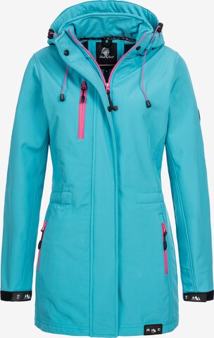 Rock Creek Outdoor Jacket in Blue: front