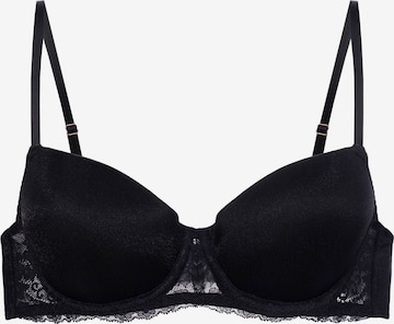 Dorina Bustier Rintaliivi 'DEMI' värissä musta: etupuoli