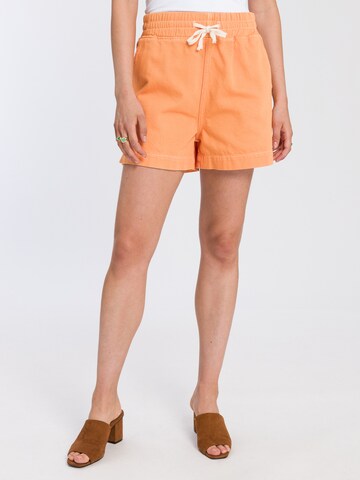 Cross Jeans Regular Hose ' B 598 ' in Orange: predná strana