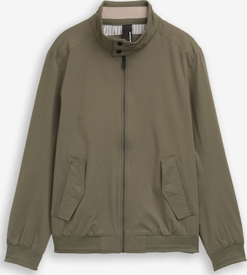 TOM TAILOR Between-Season Jacket 'Harrington' in Green: front