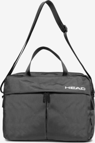 Sac d’ordinateur portable HEAD en gris : devant