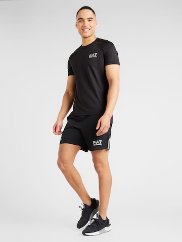 EA7 Emporio Armaniregular Sportske hlače - crna boja