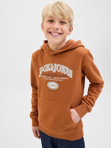 Jack & Jones Junior Sweatshirt 'JJARI' in Bruin