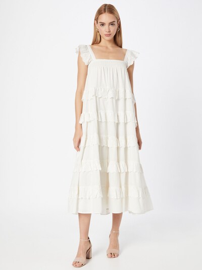 Rochie 'Serina' AllSaints pe alb, Vizualizare model