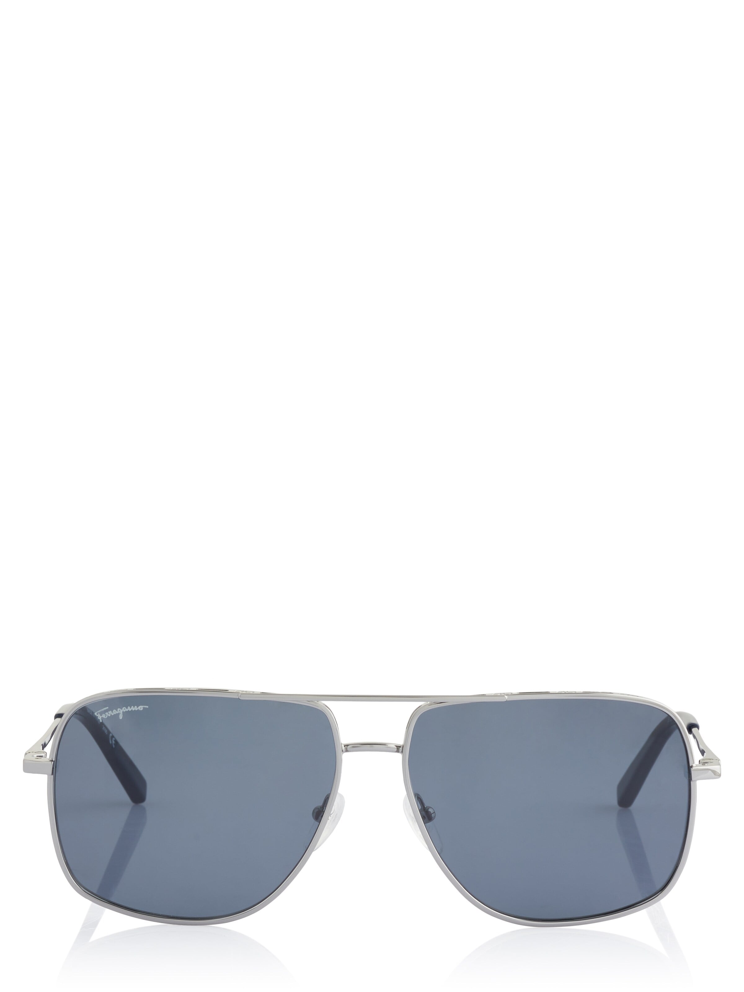 FERRAGAMO Solbriller 'Ferragamo Sonnenbrille' i sølv: forside