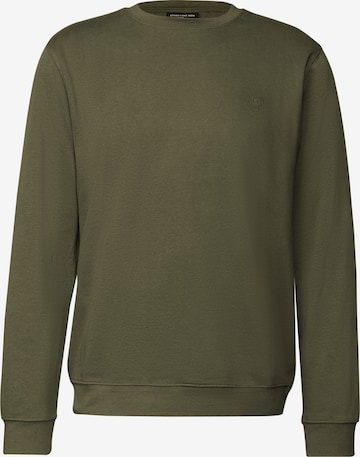 Street One MEN Sweatshirt in Grün: Vorderseite