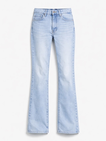 IT'S BASIC Regular Jeans 'Straight High Rise Jeans' in Blauw: voorkant