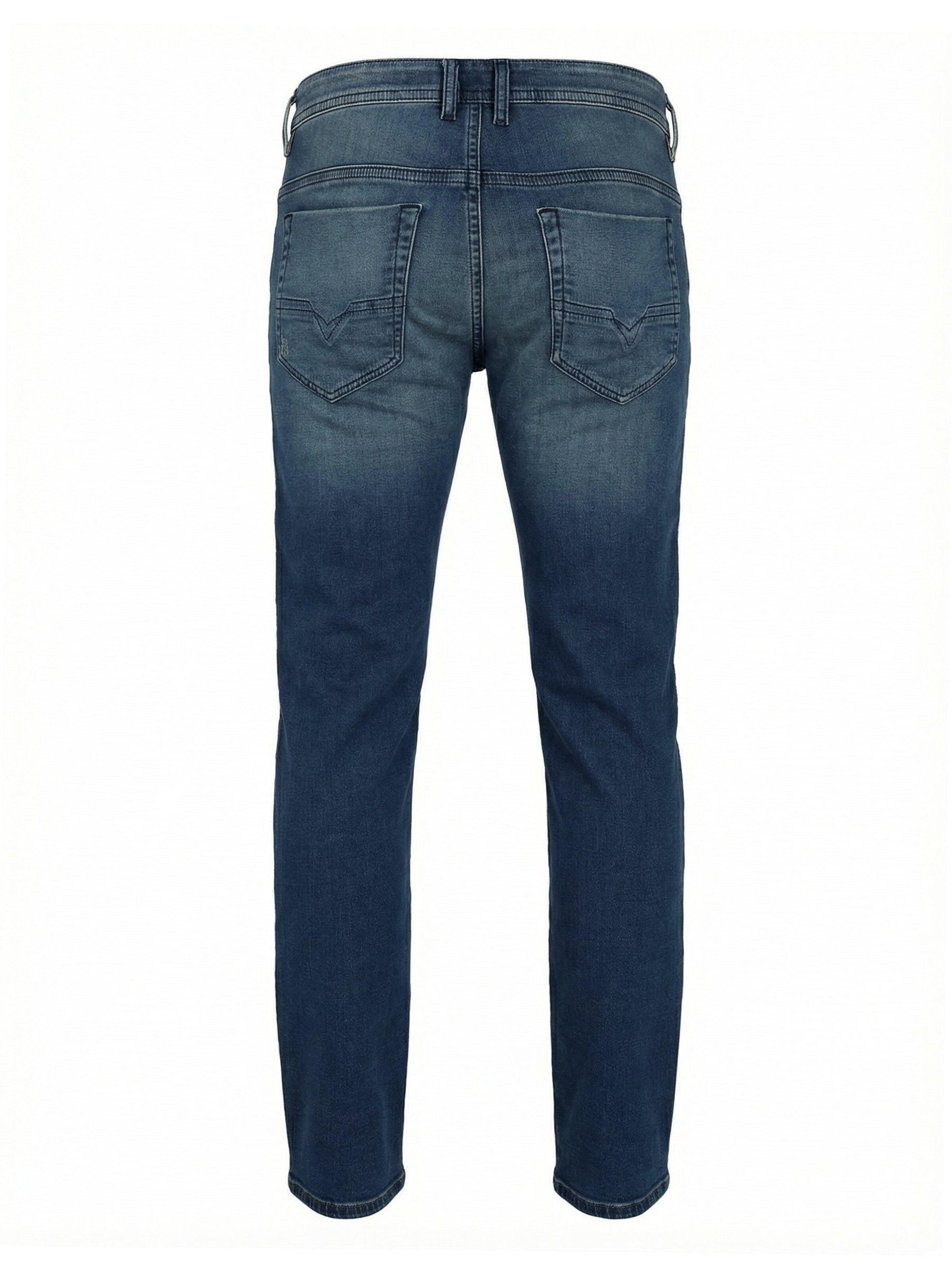 DIESEL Slimfit Jeans 'THOMMER JOGGJEANS Superstretch & Supersoft' in Blauw