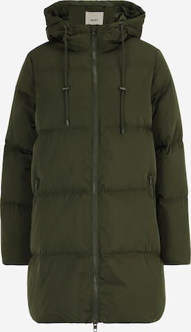 OBJECT Tall - Abrigo de invierno 'LOUISE' en verde: frente