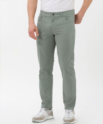 BRAX Regular Pants 'Cadiz' in Green: front