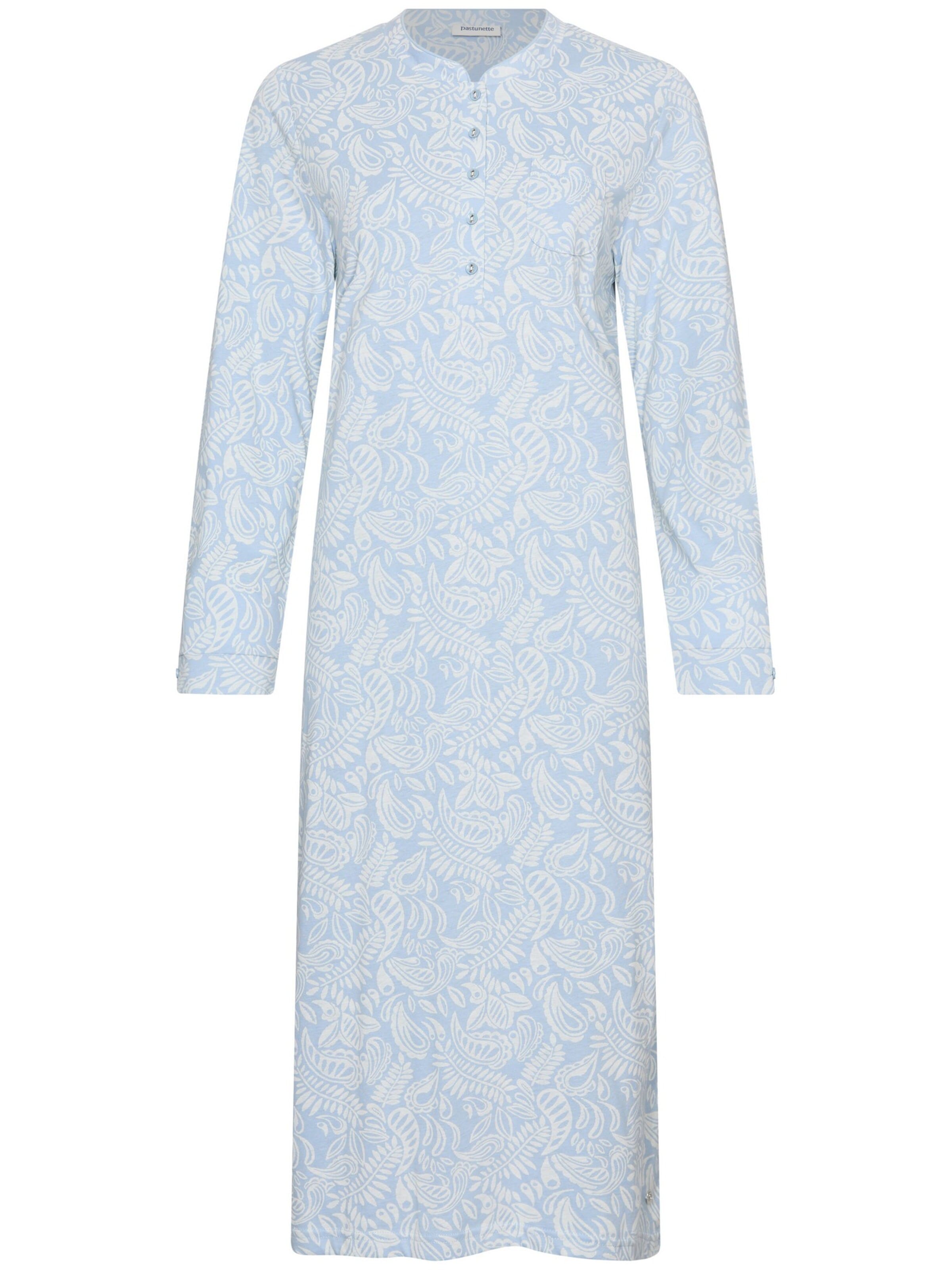 Pastunette Nachthemd 'Soft Paisley' in Blauw