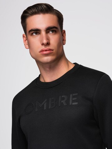 Ombre Sweatshirt 'B1711' in Black