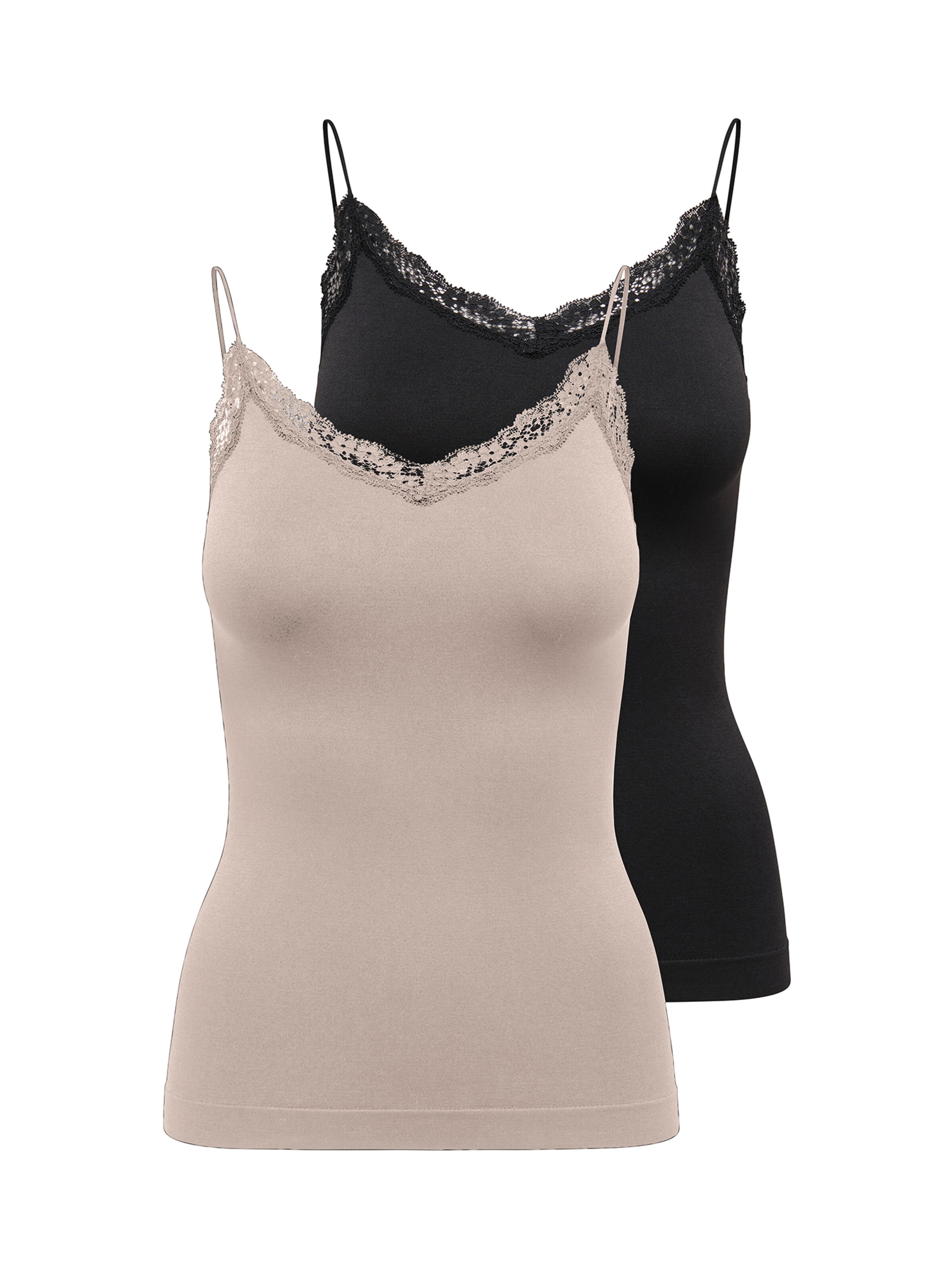 Top 'ONLVICKY' di ONLY in beige: frontale