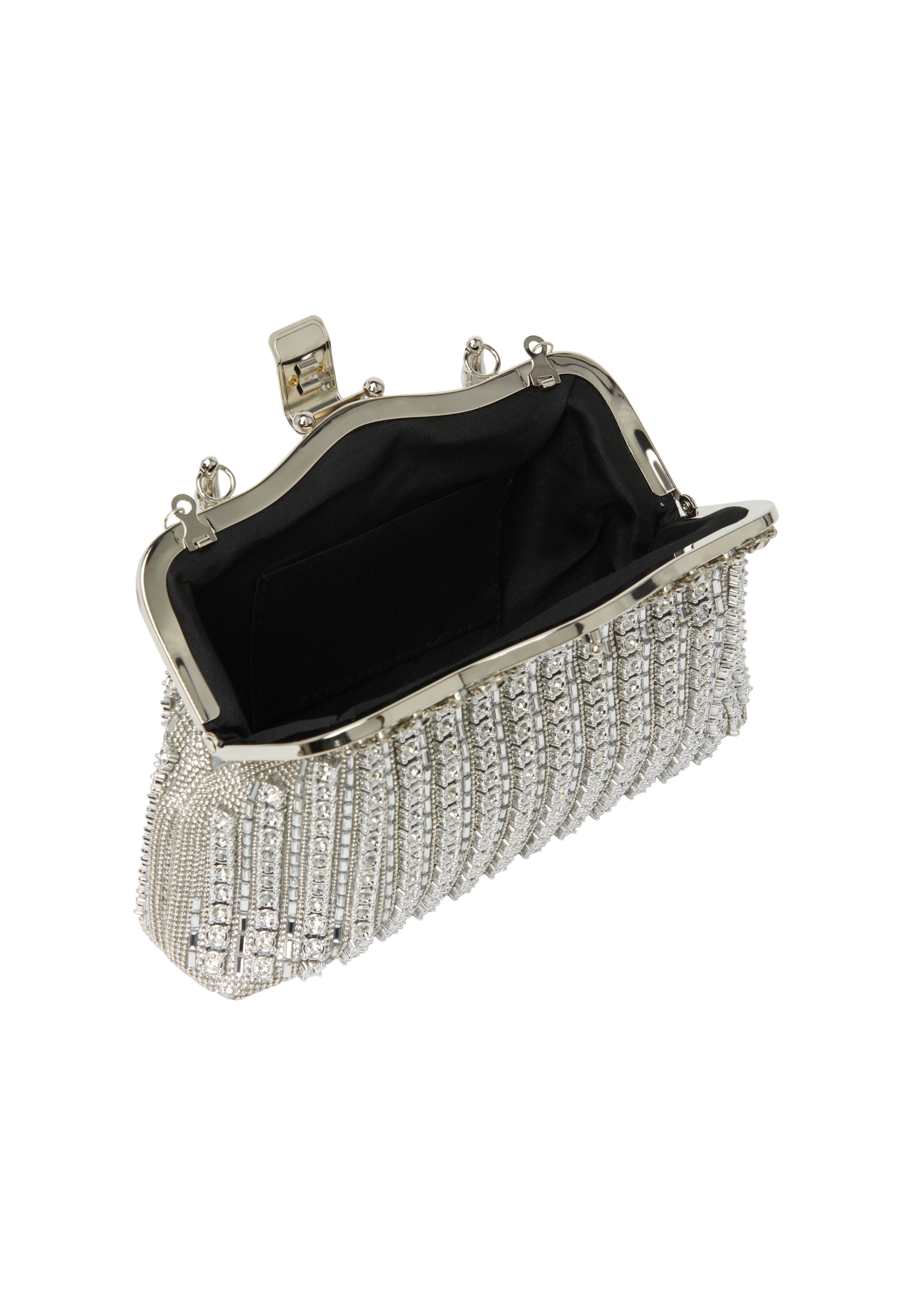 Clutch de la faina pe argintiu