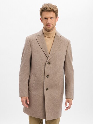 Manteau mi-saison Finshley & Harding en beige : devant