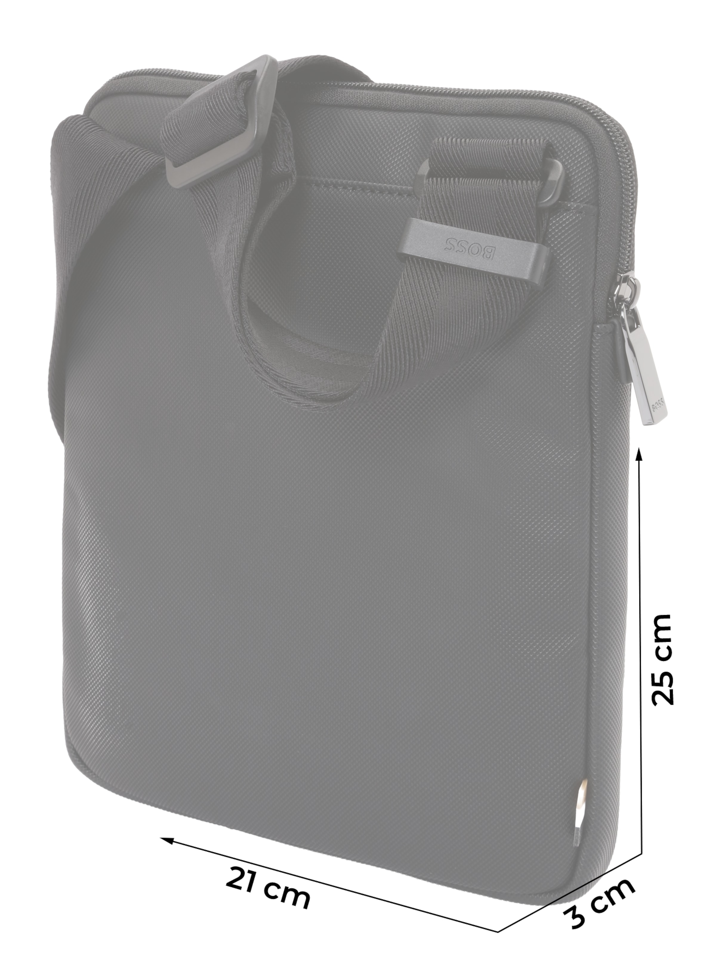 BOSS Crossbody bag 'Cullen_Envelope' in Black