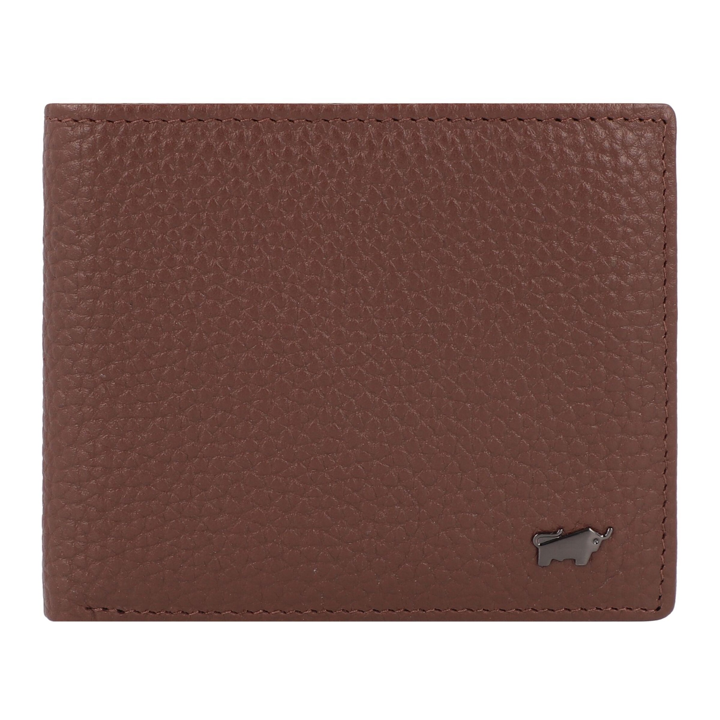 Braun Büffel Wallet 'Theo' in Brown: front