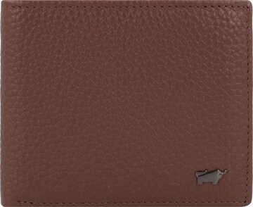 Braun Büffel Wallet 'Theo' in Brown: front