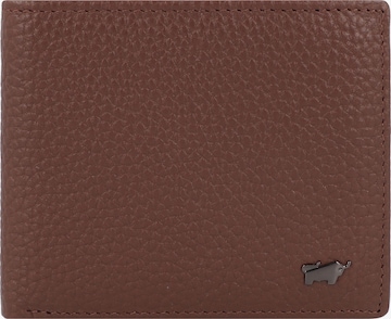 Braun Büffel Wallet 'Theo' in Brown: front