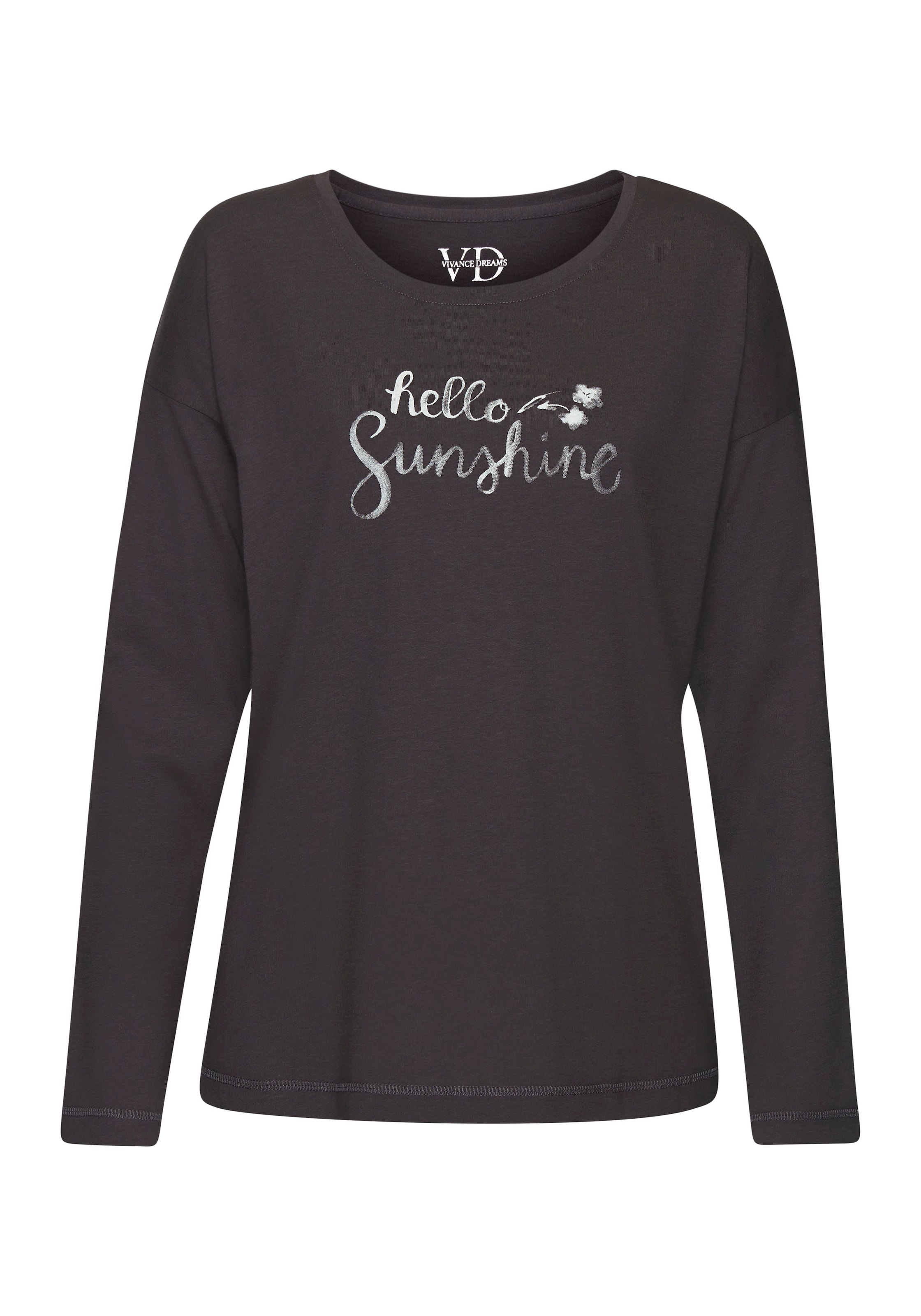 VIVANCE Tričko 'Dreams' – šedá: přední strana