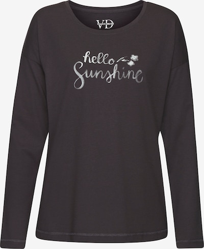 VIVANCE by LASCANA T-shirt 'Dreams' en L en anthracite, Vue avec produit
