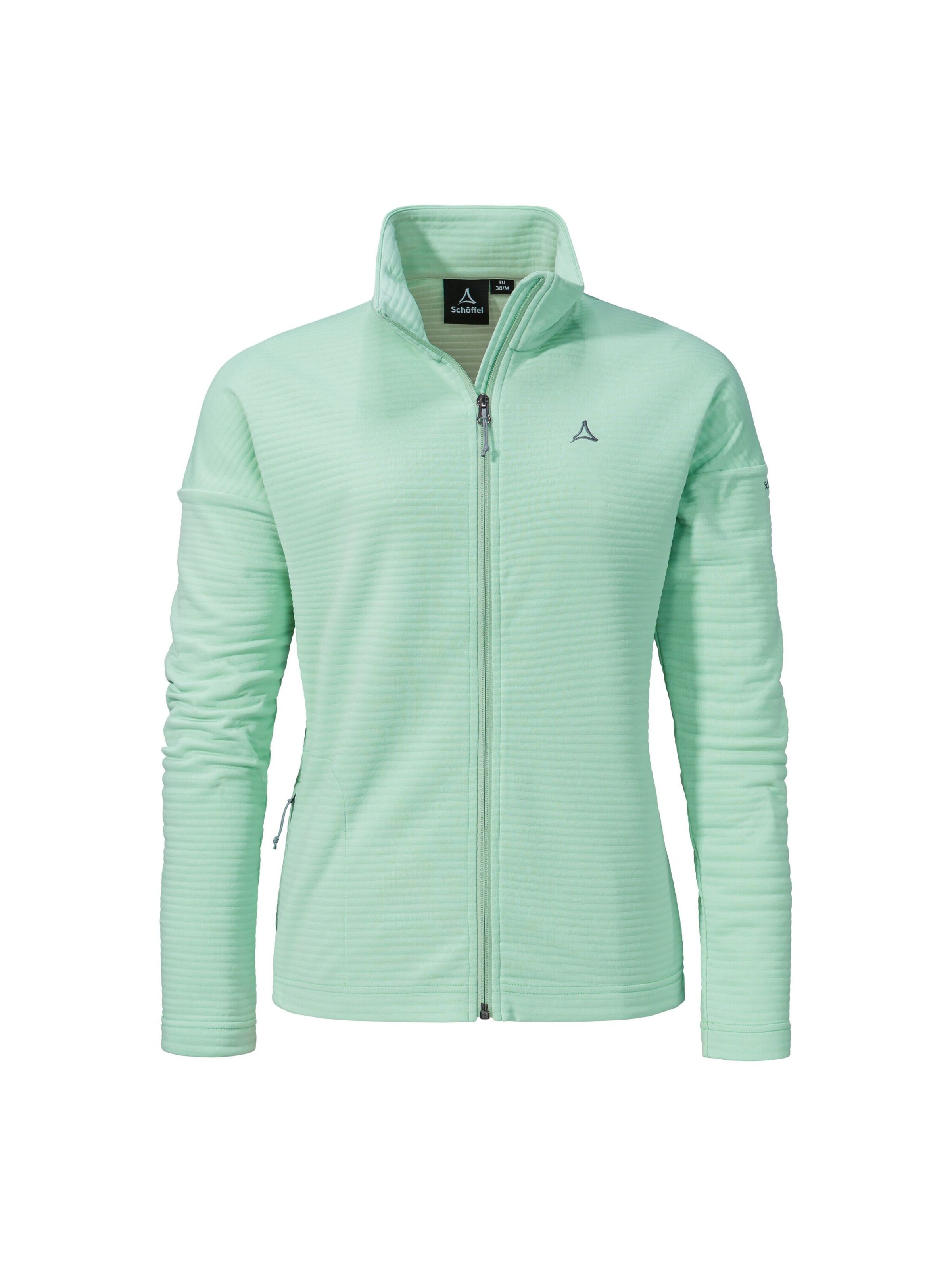 Schöffel Fleece Jacket 'Smue' in Green: front