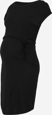 Only Maternity Dress 'SILLE' in Black: front