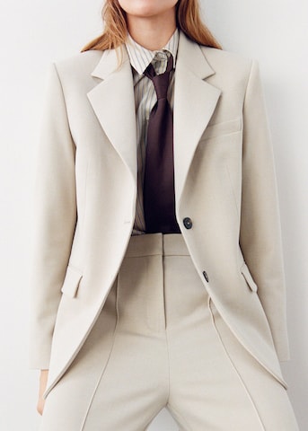 MANGO Blazer 'Paris' in White