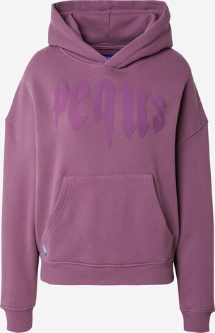 Pequs Sweatshirt in Purple: front