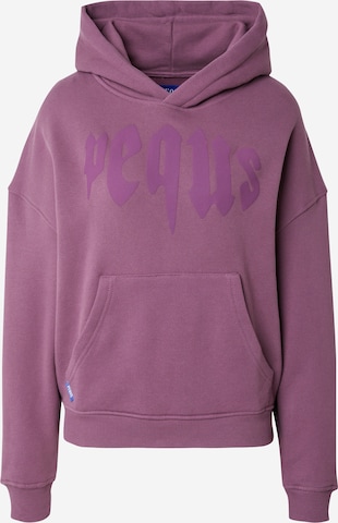 Pequs Sweatshirt in Lila: predná strana