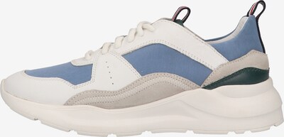 MAHONY Sneakers laag in de kleur Blauw / Wit, Productweergave