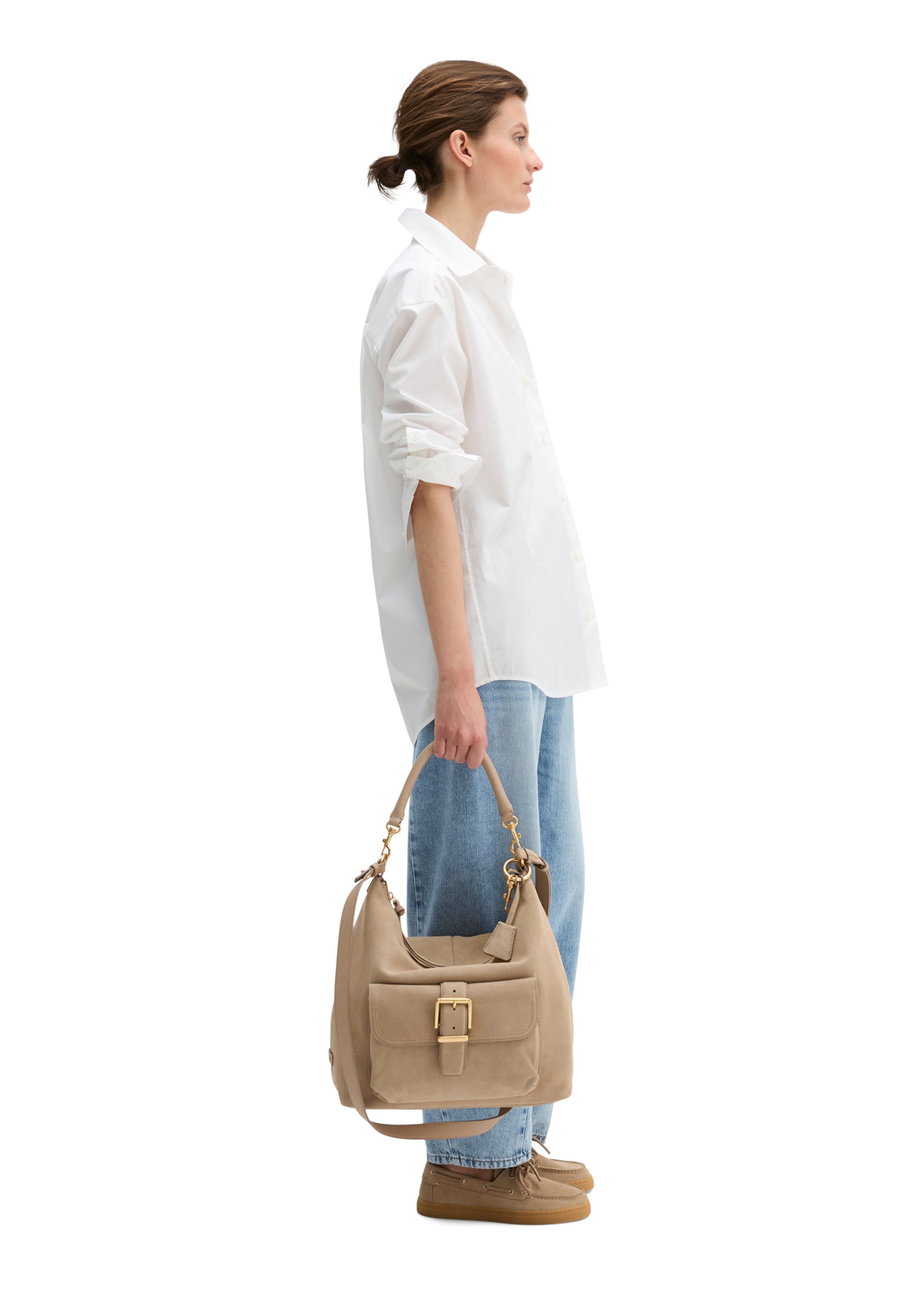 Marc O'Polo Schoudertas in Beige