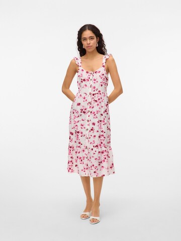 VERO MODA Jurk 'VMLinn' in Roze