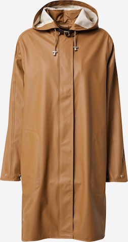 ILSE JACOBSEN Between-Seasons Coat in Brown: front