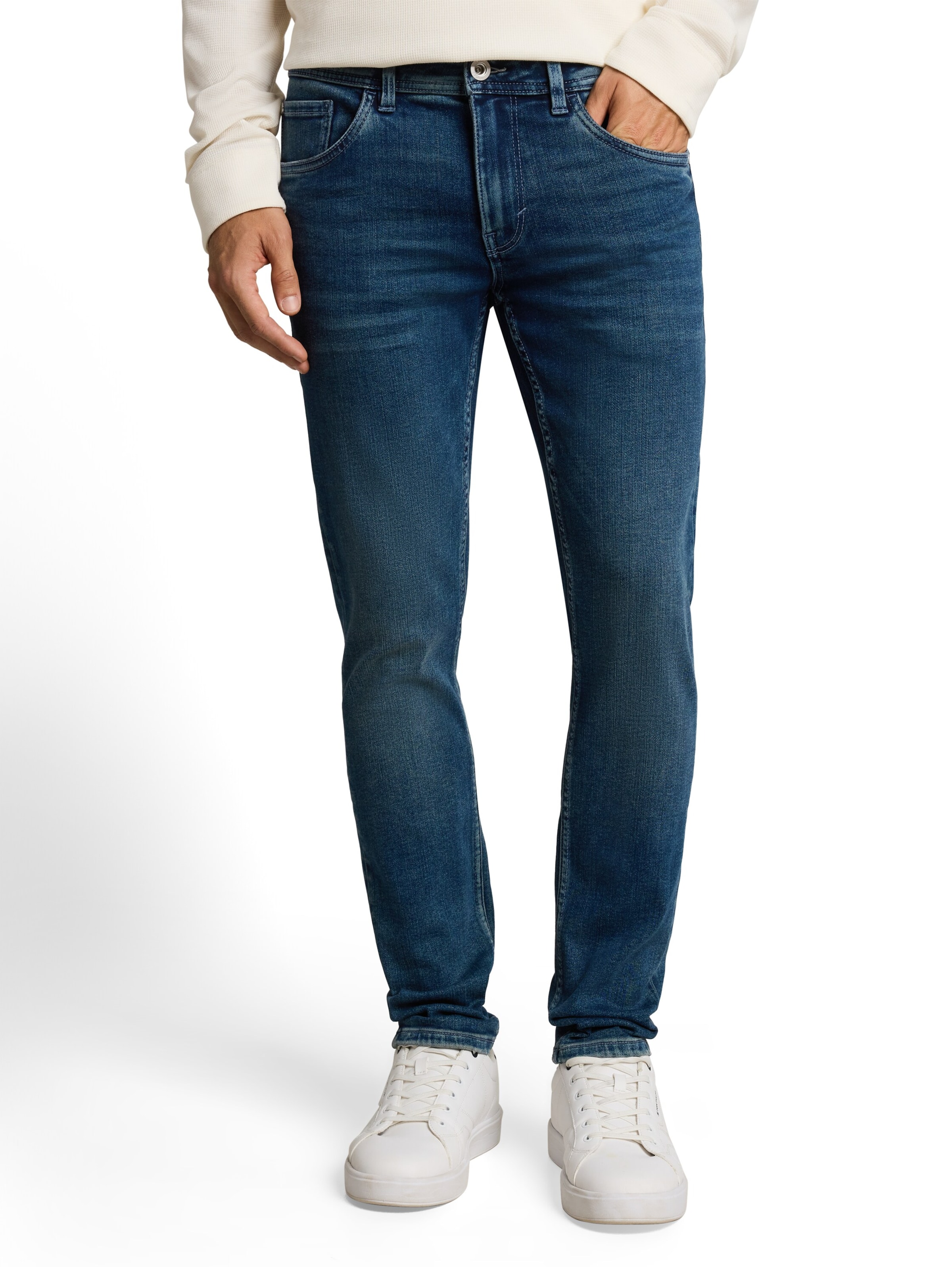 TOM TAILOR Slim fit Jeans 'TROY' in Blue: front