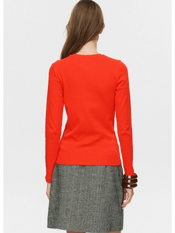 Top ' RILEY ' di NÜMPH in rosso