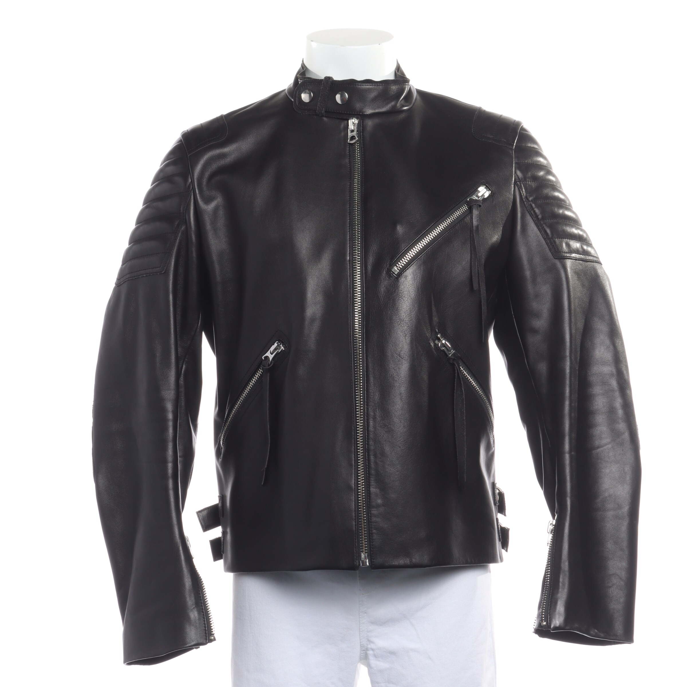 Acne Jacket & Coat in M-L in Black: front