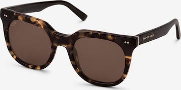 Lunettes de soleil 'Florence Amber Tortoise Brown ' Kapten & Son en marron : devant