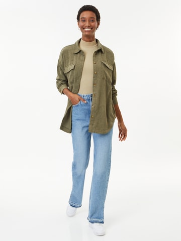 Noisy may Between-Season Jacket 'Flanny' in Green