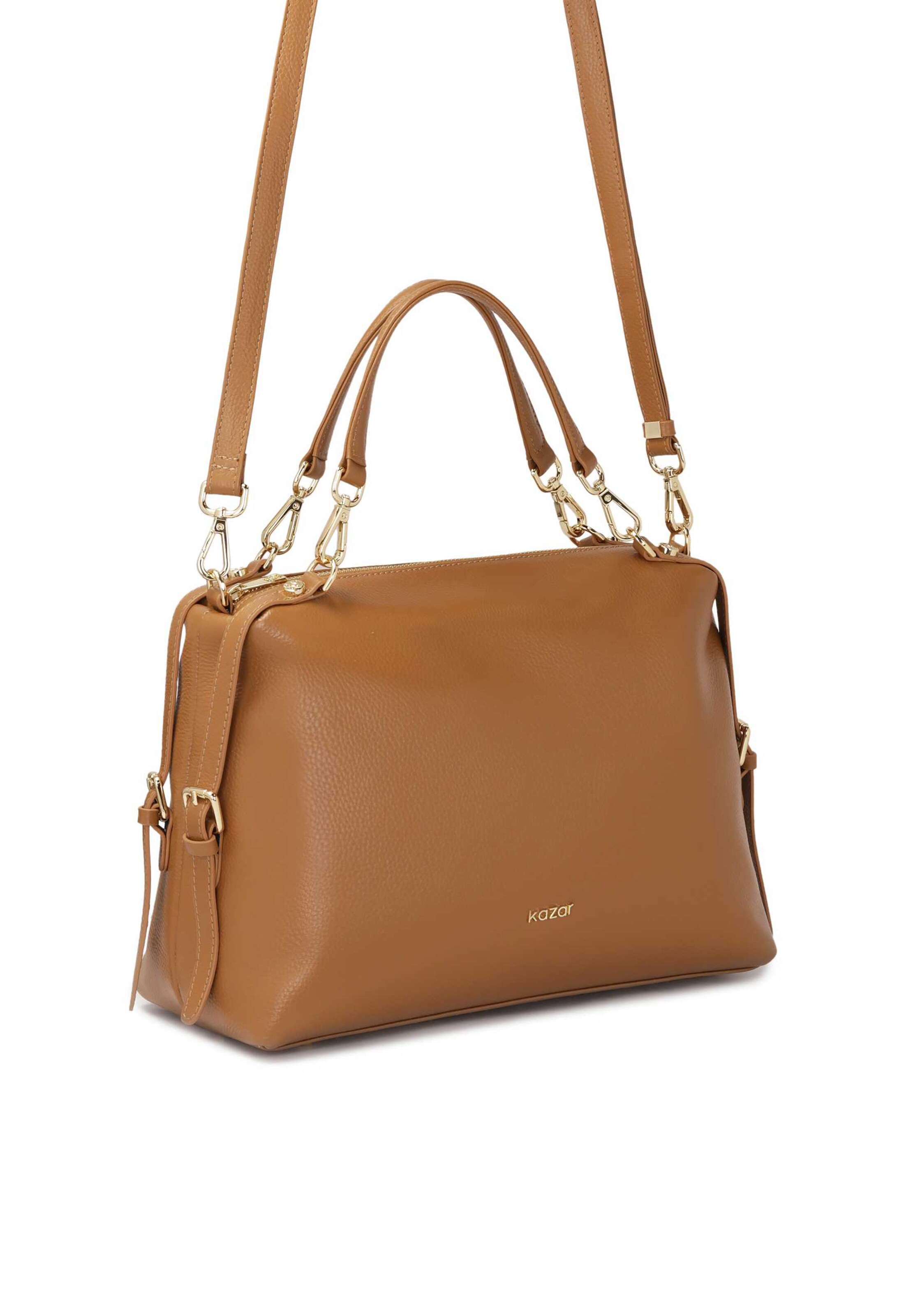 Borsa a mano di Kazar in marrone