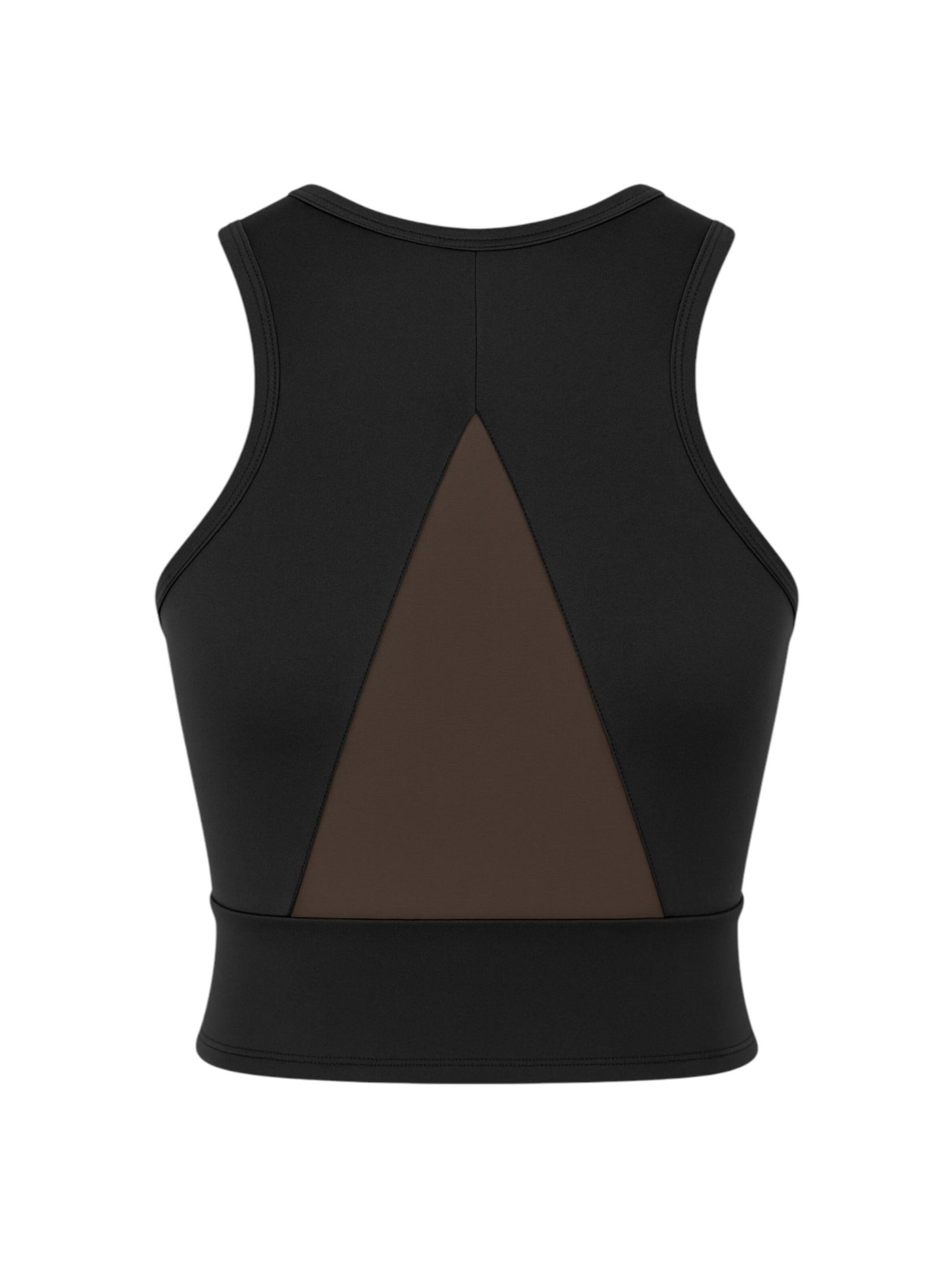 fashionshowcase Top 'LYDIA' in Zwart